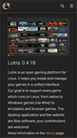 Mobile Screenshot of lutris.net